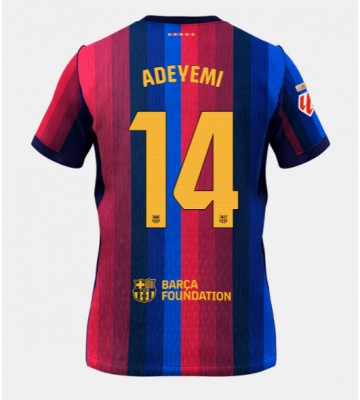 Barcelona Karim Adeyemi #14 Hjemmebanetrøje 2026-27 Kortærmet